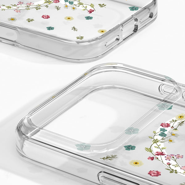 Ideal of Sweden Clear MagSafe Mid Case Petite Floral for iPhone 17 Pro Max