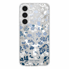 KS058940 Protective Case w/Magnets Galaxy S25 FE Flowerbed Blue