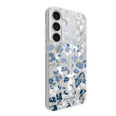 Kate Spade Protective Case w/Magnets Flowerbed Blue for Samsung Galaxy S25 FE