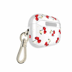KS059334 Protective Case w/Gold Ring Clip AirPods Pro 3 Cherry Dot