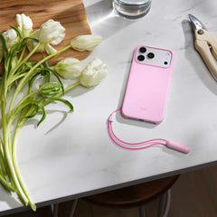 Beats by Dre Kickstand Case with MagSafe and Camera Control Pebble Pink for iPhone 17 Pro Max