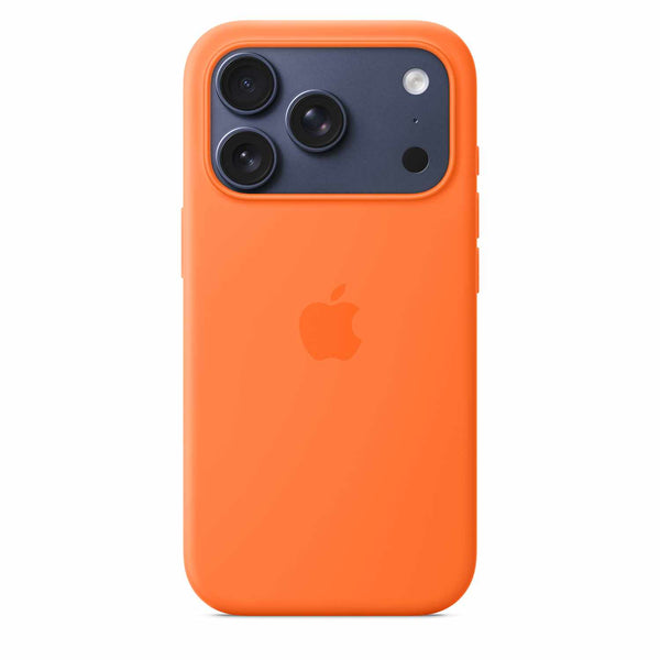 Apple Silicone Case with MagSafe Orange for iPhone 17 Pro