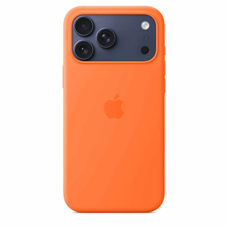 Apple Silicone Case with MagSafe Orange for iPhone 17 Pro Max