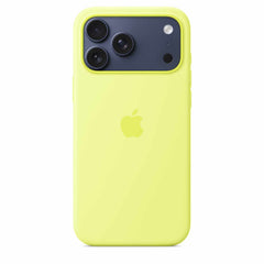 Apple Silicone Case with MagSafe Neon Yellow for iPhone 17 Pro Max