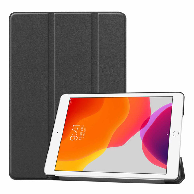 Bulk Packaging Folio Case Black for iPad 10.2 2021 9th Gen/10.2 2020 8th Gen/iPad 10.2 2019