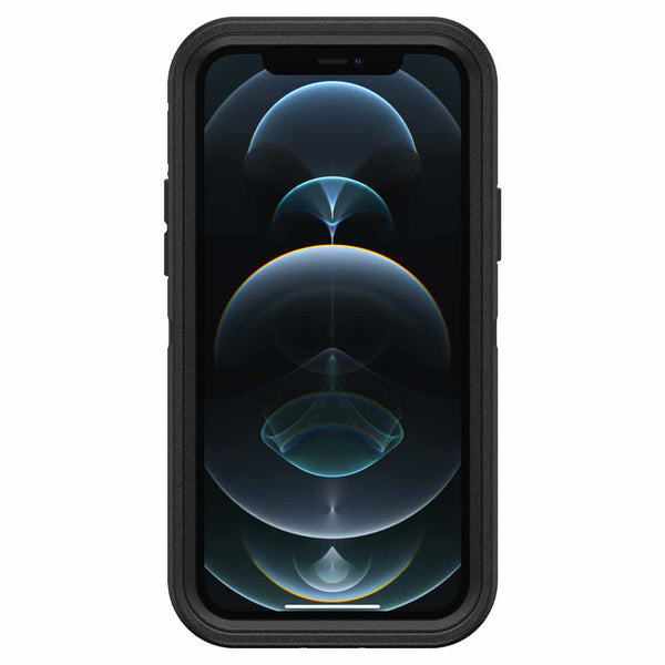 OtterBox Defender Protective Case Black for iPhone 12/12 Pro