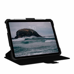 123396114040 Metropolis Folio Rugged Case iPad 11 2025 (11th Gen)/(10th Gen) Black