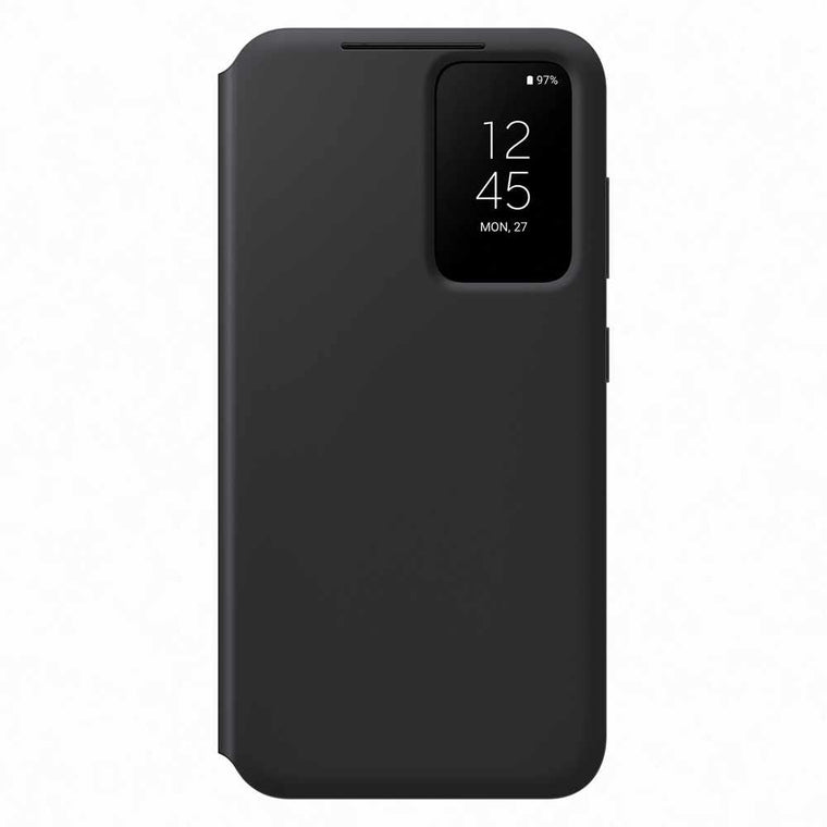 EFZS911CBEGCA Smart Clear View Wallet Case Galaxy S23 Black