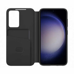 EFZS911CBEGCA Smart Clear View Wallet Case Galaxy S23 Black