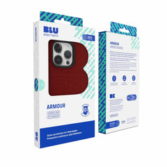 BE2XIP15PROMR Armour Rugged Case iPhone 15 Pro Max Red