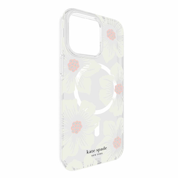 KS052610 Protective MagSafe Case iPhone 15 Pro Max Hollyhock Floral