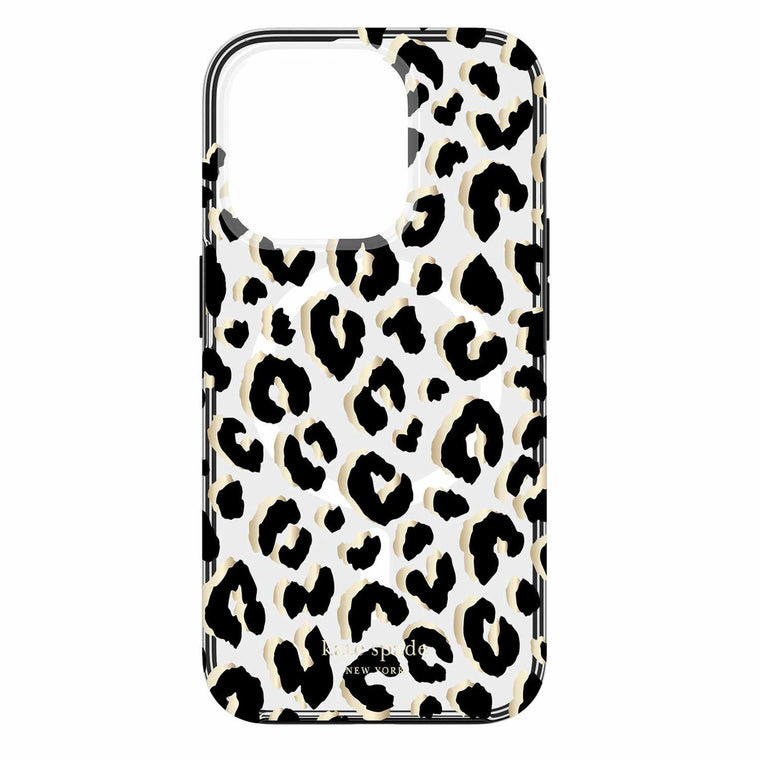 KS052492 Protective MagSafe Case iPhone 15 Pro City Leopard Black