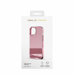 Ideal of Sweden Clear Case Mirror Pink for iPhone 15