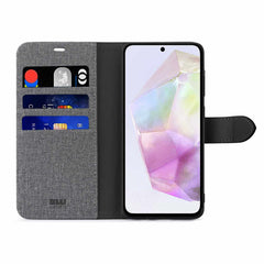 BEFGA35GB Folio 2-in-1 Case Galaxy A35 5G Grey/Black