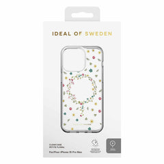 Ideal of Sweden Clear Mid MagSafe Case Petite Floral for iPhone 15 Pro Max