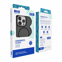 Blu Element Chromatic Cloud with MagSafe Case Black for iPhone 12/12 Pro