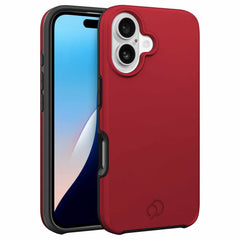 N9C3MSIPH16CR Cirrus 3 Magsafe Case iPhone 16 Crimson