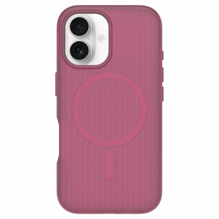7796601 Symmetry Soft-Touch MagSafe Case iPhone 16 Foxberry Pink