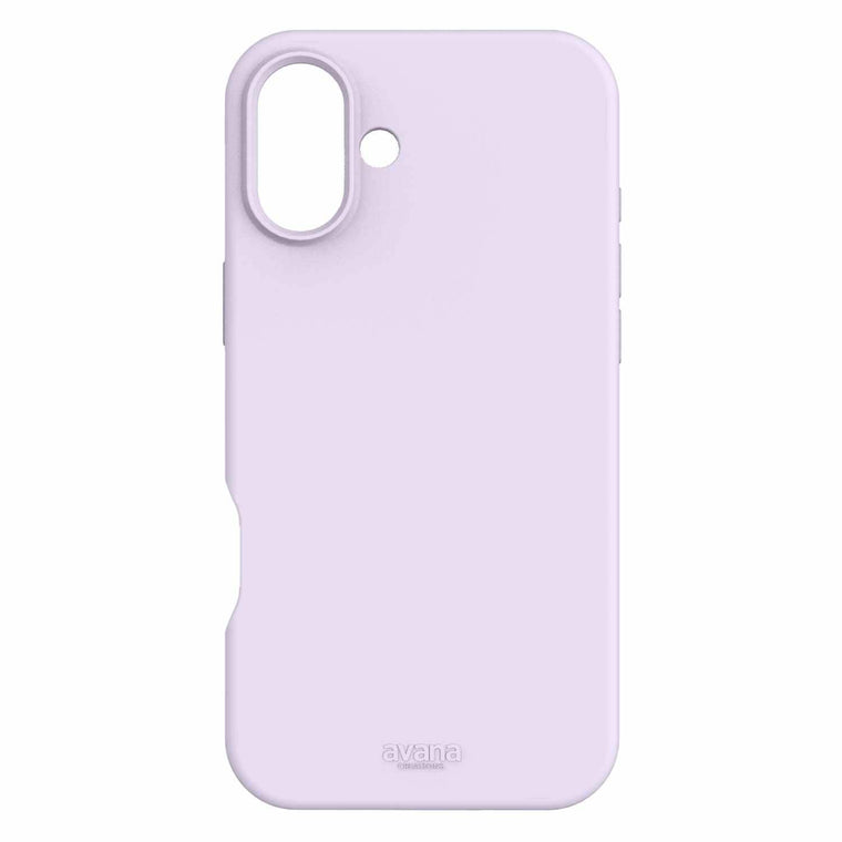 AP6NAVSIKLIPP Velvet MagSafe Case iPhone 16 Lavender
