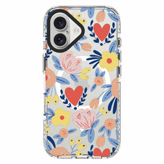 BECPMBF161 Chromatic Print MagSafe Case iPhone 16 Bright Floral