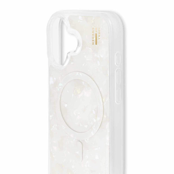 IDPLCMSI246110 Pearlized Case MagSafe iPhone 16 White