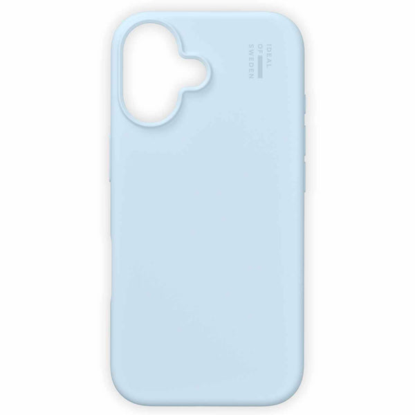 IDSICMSI2461501 Silicone Case MagSafe iPhone 16 Light Blue
