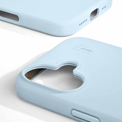 IDSICMSI2461501 Silicone Case MagSafe iPhone 16 Light Blue