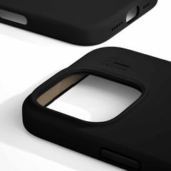 IDSICMSI2461P01 Silicone Case MagSafe iPhone 16 Pro Black