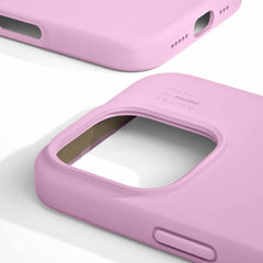 IDSICMSI2461P498 Silicone Case MagSafe iPhone 16 Pro Bubble Gum Pink