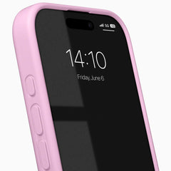 IDSICMSI2461P498 Silicone Case MagSafe iPhone 16 Pro Bubble Gum Pink