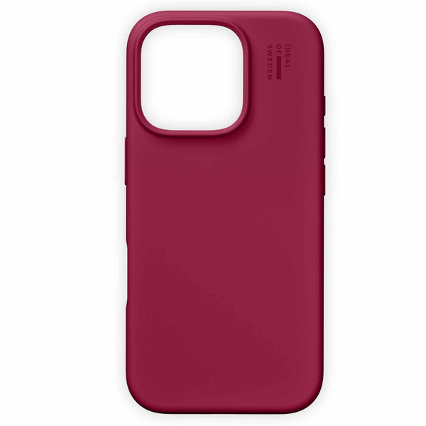 IDSICMSI2461P521 Silicone Case MagSafe iPhone 16 Pro Cranberry