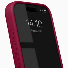 IDSICMSI2461P521 Silicone Case MagSafe iPhone 16 Pro Cranberry