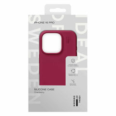 IDSICMSI2461P521 Silicone Case MagSafe iPhone 16 Pro Cranberry