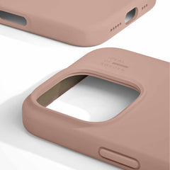 IDSICMSI2461P408 Silicone Case MagSafe iPhone 16 Pro Blush Pink