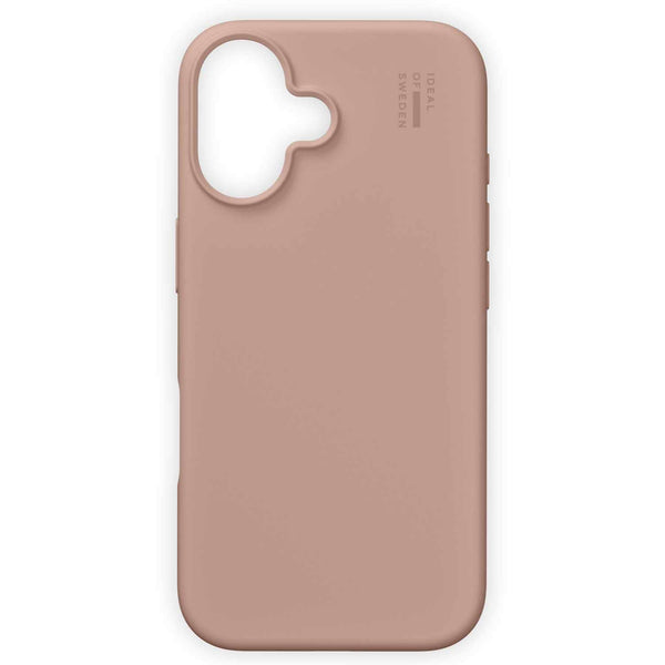 IDSICMSI2461408 Silicone Case MagSafe iPhone 16 Blush Pink