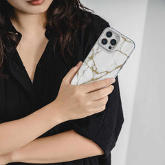 SPH66P019MW24 Artist 3D Case iPhone 16 Pro Marble White