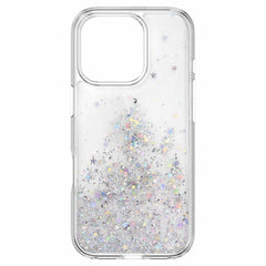 SPH66P003TR24 Starfield 3D Glitter Case iPhone 16 Pro Transparent