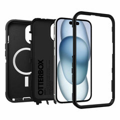 7797328 Defender Pro MagSafe Case iPhone 16e/15/14/13 Black