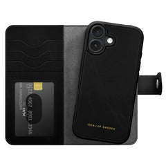 IDMWPMSI246701 Magnet+ Wallet MagSafe Case iPhone 16 Plus Black