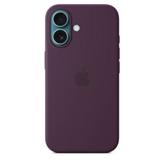 Apple Silicone MagSafe Case Plum for iPhone 16
