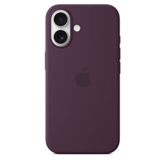 Apple Silicone MagSafe Case Plum for iPhone 16