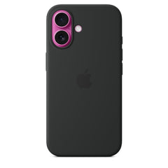 Apple Silicone MagSafe Case Black for iPhone 16 Plus