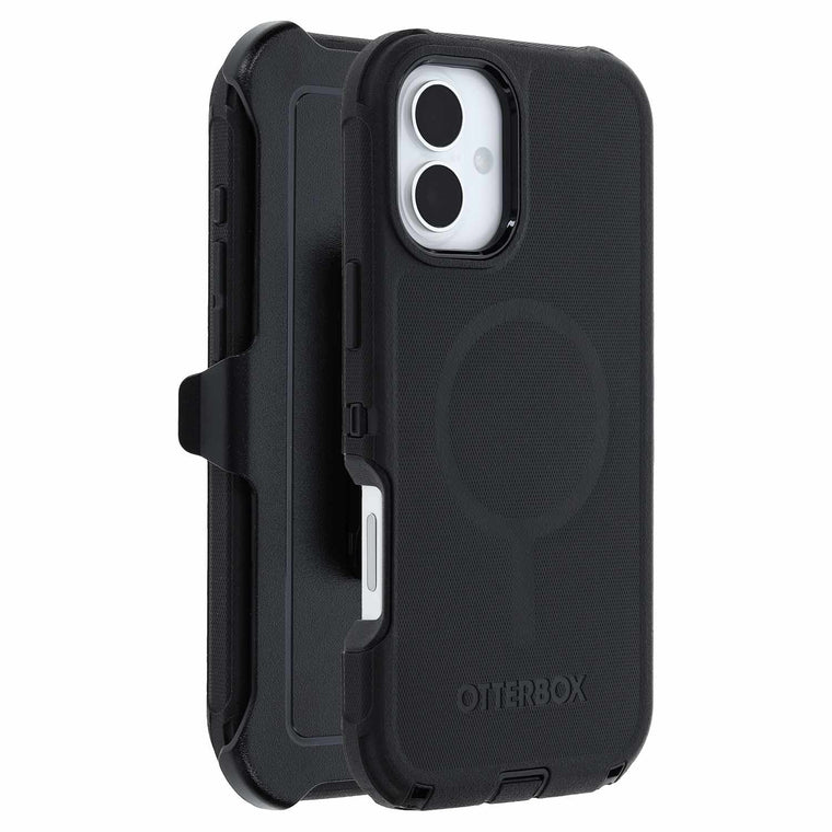 OtterBox Defender Pro MagSafe with Holster Black for iPhone 16 Plus in Bulk Packaging