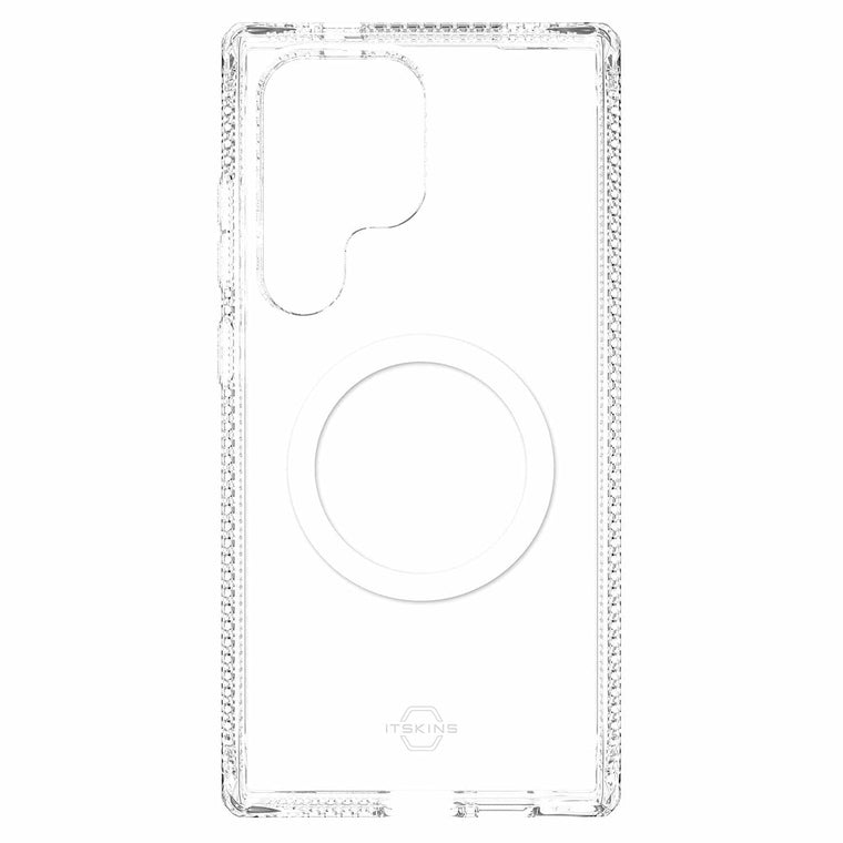 SGZUHMACRTRSP Hybrid_R Clear Case w/Magnets Galaxy S25 Ultra Transparent