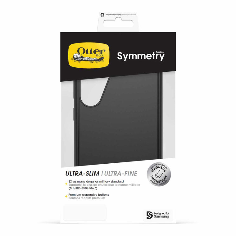 OtterBox Symmetry Case w/Magnets Black for Samsung Galaxy S25+