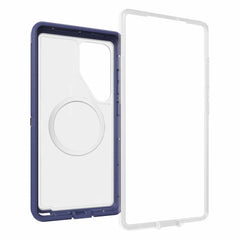 OtterBox Defender Pro XT Clear Case w/Magnets Violet Thunder for Samsung Galaxy S25 Ultra
