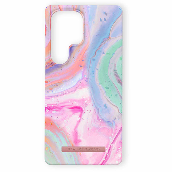 Ideal of Sweden Printed Case Compatible w/MagSafe Pastel Marble for Samsung Galaxy S25 Ultra