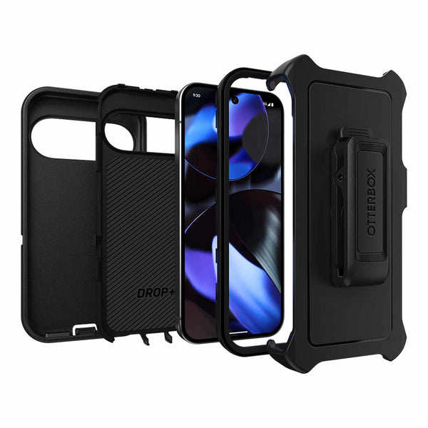 OtterBox Defender Case with Holster Bulk Black for Google Pixel 9/9 Pro