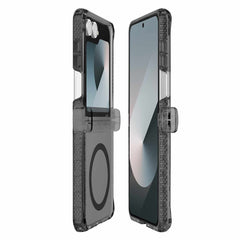 SGB7HIMCLBKTR Hybrid_R Hinge w/MagSafe Case Galaxy Z Flip7 Smoke/Transparent