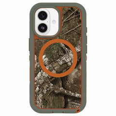 OtterBox Defender Pro XT Clear MagSafe Case w/Camera Control Realtree Apx (Green) for iPhone 17